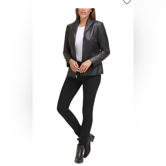 Cole Hann- women’s leather coat - Picture 2 of 13